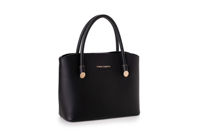 Vince Camuto Ravenna Bolso de mano Negro 100% Piel de Polivinilo